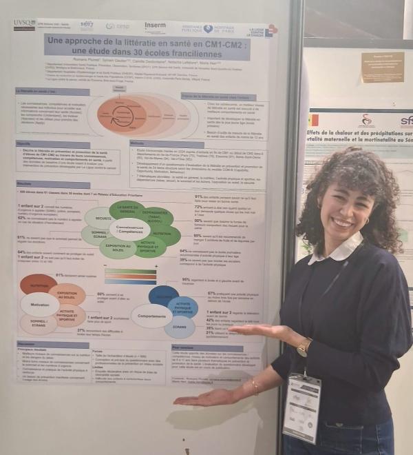 Romane Plumet au Congrès de la SFSP 2025